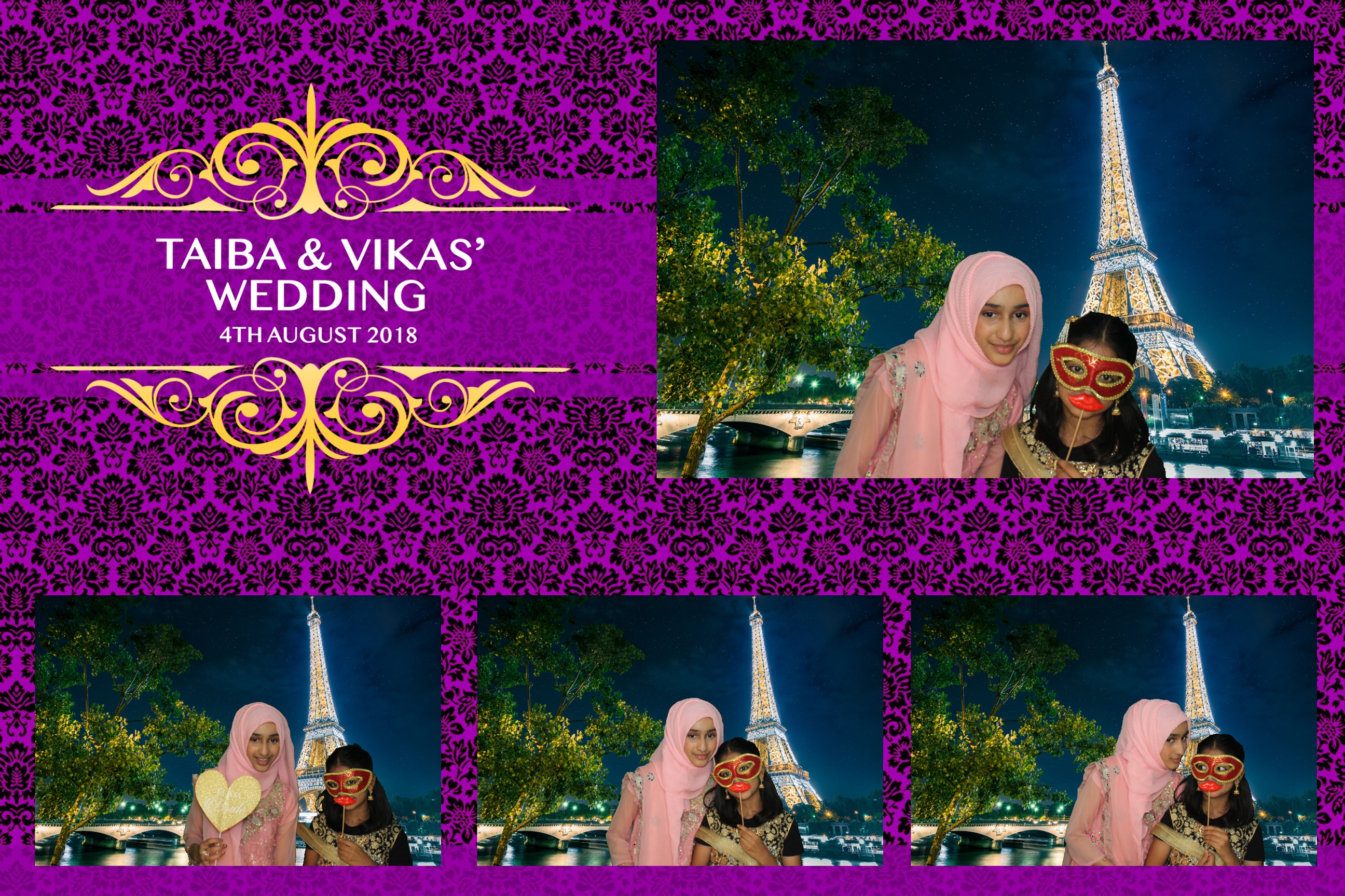 Taiba & Vikas | View more photos from the event at images.mobile-photo-booth.com/u/MobilePhotoBoothUK/Taiba-Vikas